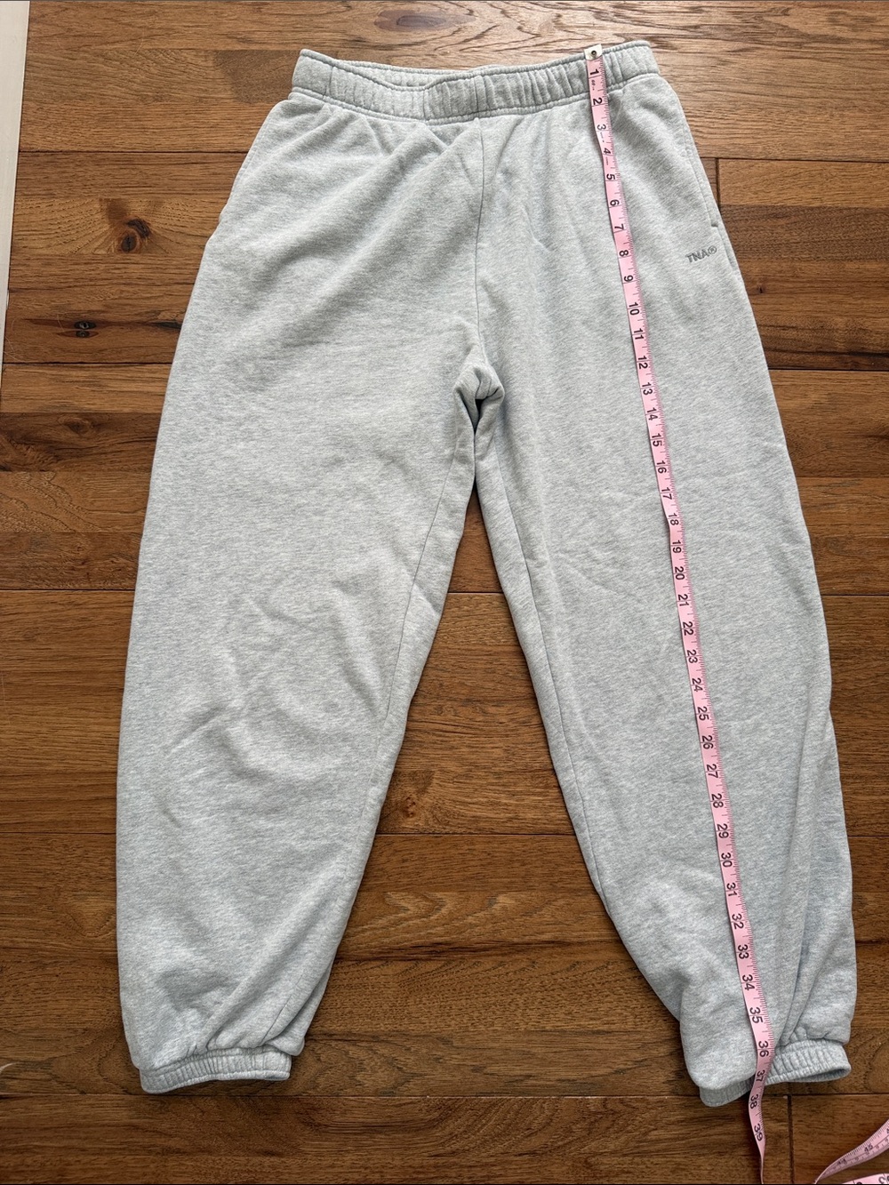 TNA Sweatfleece Terry Fleece Mega Fit Joggers Gray Small